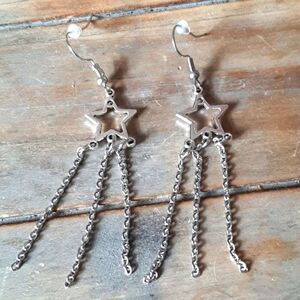 Shooting Stars Drop Earrings